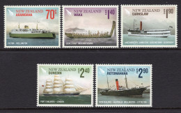 New Zealand 2012 Great Voyages Set MNH (SG 3390-3394) - Nuevos