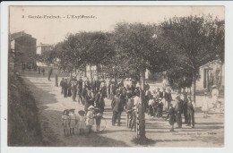 LA GARDE FREINET - VAR - L'ESPLANADE - JEU DE BOULES - PETANQUE - La Garde Freinet