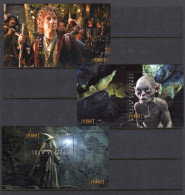 New Zealand 2012 The Hobbit - An Unexpected Journey MS Set MNH (SG Unlisted) - Unused Stamps