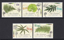 New Zealand 2013 Native Ferns Set MNH (SG 3429-3433) - Unused Stamps