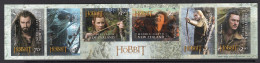 New Zealand 2013 The Hobbit - The Desolaution Of Smaug Self-adhesive Set MNH (SG 3518-3523) - Ungebraucht