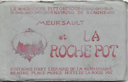 Carnet De 9 CP + 1 Carte D'explications Château De La Roche Pot - Meursault