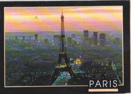 PARIS (75) - Tour Eiffel - Eclairage Au Petit Matin - Société Tour Eiffel 7510100262 - Philexfrance 1999 - Tour Eiffel