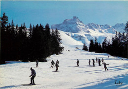 Dép 73 - Sports D'hiver - Ski - Valmorel - Les Pistes Du Gollet Et La Pointe Du Grand Niélard - Bon état - Valmorel