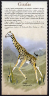 Gummed Cinderella Label Giraffes Girafes Giraffen Girafe Giraffe Jirafa Jirafas - Mammals Fauna  Cinderellas - Giraffen