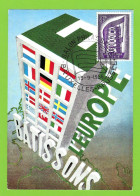 Europa Belgique 1956 Carte-maximum 995 - 1956