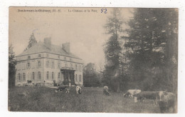 52 - DOULEVANT-LE-CHATEAU -  VACHES AU PACAGE, PARC DU CHATEAU - 1919 - Doulevant-le-Château