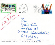 67113 - USA - 2003 - 80¢ Spezialolympiade '03 EF A LpBf NORTH BAY CA -> Deutschland - Sonstige & Ohne Zuordnung