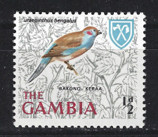 Gambia MNH : Blauw Fazant Red Cheeked Cordonbleu Vink Finch Pinson Pinzon Vogel Bird Ave Oiseau - Spatzen