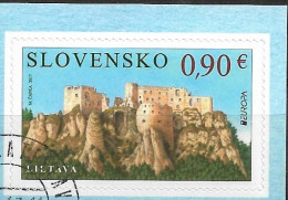 2017 Slowakei Slovensko  Mi. 817 Used   Europa: Burgen Und Schlösser. - 2017