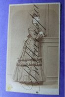 C.D.V. -Photo-Carte De Visite Studio Gustave Maison César Mitkiewicz Bruxelles - Oud (voor 1900)