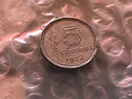 Münze Münzen Umlaufmünze Argentinien 5 Centavos 1972 - Argentinië