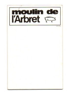 Carnet Factures Ou Notes Moulin De L'Arbret - Format : 12x8 Cm - Facturen