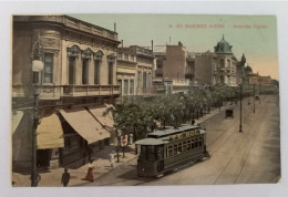 Buenos Aires - Avenida Callao - Tranvia, Tramway, Tram Té Sol - Argentinië