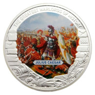 LIBERIA 5 $ GREATEST WARLORDS OF HISTORY - JULIUS CAESAR 2009 - Liberia