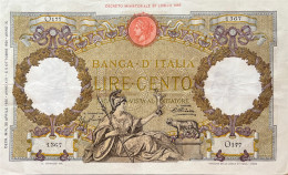 Italy 100 Lire, P-55a (30.04.1936) - Very Fine - 100 Liras