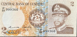 Lesotho 2 Maloti, P-4b (1984) - UNC - Lesoto