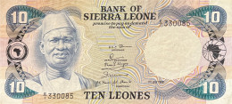 Sierra Leone 10 Leones, P-8a (01.07.1980) - Extremely Fine - First Prefix - Sierra Leona