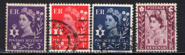 IRLANDA DEL NORD - 1958 - EFFIGIE DELLA REGINA ELISABETTA II - USATI - Irlanda Del Norte