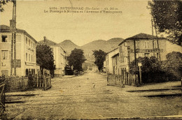 RETOURNAC (Hte-Loire) - Le Passage à Niveau Et L'avenue D'Yssingeaux - Retournac