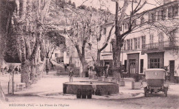 Meounes - La Place De L'Eglise - CPA °J - Sonstige & Ohne Zuordnung