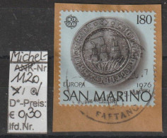 1976 - SAN MARINO - SM "Europa: Kunsthandwerk-Silberteller" 180 L Mehrf. - O  Gestempelt - S.Scan (1120o S.marino) - Oblitérés