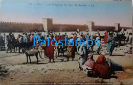 208125 AFRICA FEZ MARRUECOS MOROCCO COSTUMES THE UPDATED REMPARTS MARKET POSTAL POSTCARD - Non Classés