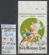 1996 - SAN MARINO - SM "100 J. Olymp. Spiele D. Neuzeit" 2500 L Mehrf. - O  Gestempelt - S.Scan (1644o S.marino) - Usados