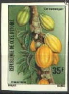 Ivory Coast 1975, Cacao, 1val IMPERFORATED - Alimentation