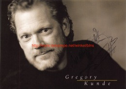 Gregory Kunde Opera - Handtekening