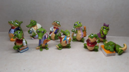 1993 Ferrero - Kinder Surprise - Crazy Crocos - Complete Set - Monoblocs