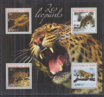 D13. Niger MNH 2014 Fauna - Animals - Predatory Cats - Leopards - Autres & Non Classés