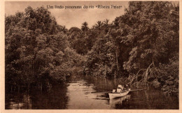S.  SÃO TOMÉ - Um Lindo Panorama Do Rio Ribeira Peixe - São Tomé Und Príncipe