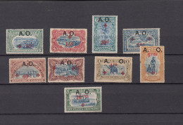 Ruanda - Urundi  Ocb Nr:  36 - 44 * MH   (zie Scan) Defaut Sur Le 43 ! - Unused Stamps