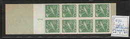 1945 MNH Sweden Booklet Facit H73 V3 "broken Pen" Postfris** - 1904-50