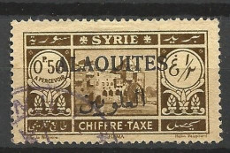 ALAOUITES TAXE N° 6 OBL   / Used - Sonstige & Ohne Zuordnung