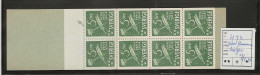 1945 MNH Sweden Booklet Facit H73 "green Flame" V2 Postfris** - 1904-50