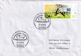 Germany 2014 Cover: Football Fussball Soccer Calcio; Fifa World Cup 2014 Brasil; FC BAYERN - WOLFSBURG; Bundesliga Start - 2014 – Brasil