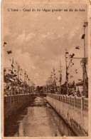 S.  SÃO TOMÉ - Canal Do Rio Agua Grande Em Dia De Festa - Sao Tome And Principe