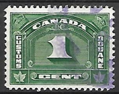 CANADA    -    FISCAL  /  DOUANES  -   Oblitéré - Steuermarken