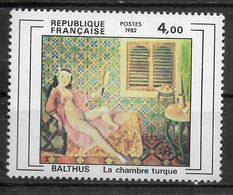 FRANCE N° 2245 * *  Tableaux   Balthus - Rembrandt