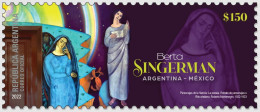 Argentina 2022 Berta Singerman Paintings Joint Issue With Mexico MNH Stamp - Unused Stamps