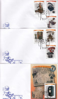 CUBA 2015  Sc 5703-09  FDC Telephone - Cartas & Documentos