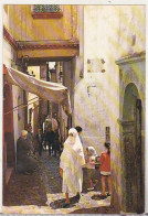 Algeria - Alger - Typical Street In The Casbah - 1974 Used Postcard - Afrique