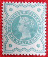 1/2 Half Penny Queen Victoria (Mi 100) 1900 Ongebruikt MH * ENGLAND GRANDE-BRETAGNE GB GREAT BRITAIN - Unused Stamps