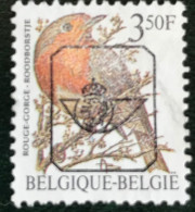 België - Belgique - C12/41 - 1986 - (°)used - Michel 2275V - Roodborstje - Typos 1986-96 (Vögel)