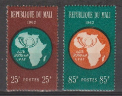 MALI - Union Postale Africaine (Groupe De Casablanca) - Carte De L'Afrique - Mali (1959-...)