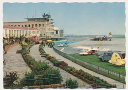 1961 Airport Stuttgart Germany - Lufthansa   Vintage Old Postcard - Aérodromes