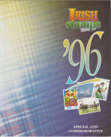 Ireland - 1996 Full Year Special & Commemorative Folder W/42 Stamps - Annate Complete