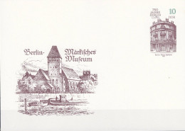 DDR GDR RDA -Sonderpostkarte 750 Jahre Berlin (MiNr: P 95) 1987 - Ungelaufen - Postcards - Mint